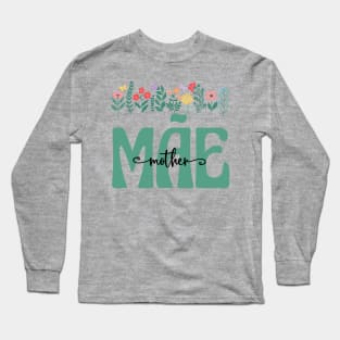 Portuguese Mom Mae Long Sleeve T-Shirt